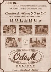 Historia de omnibus de mexico