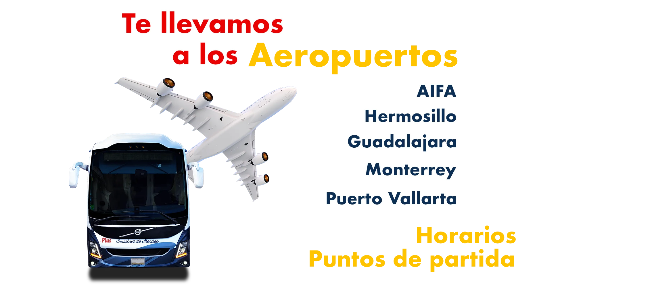 boleto de autobus al aeropuerto de monterrey guadalajara puerto vallarta y hermosillo