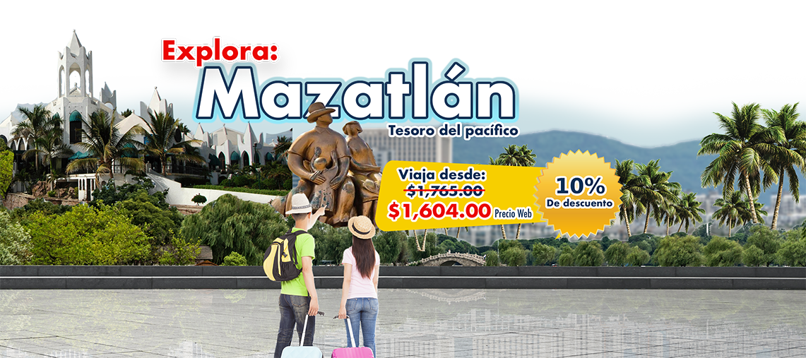 Viaja a mazatlan